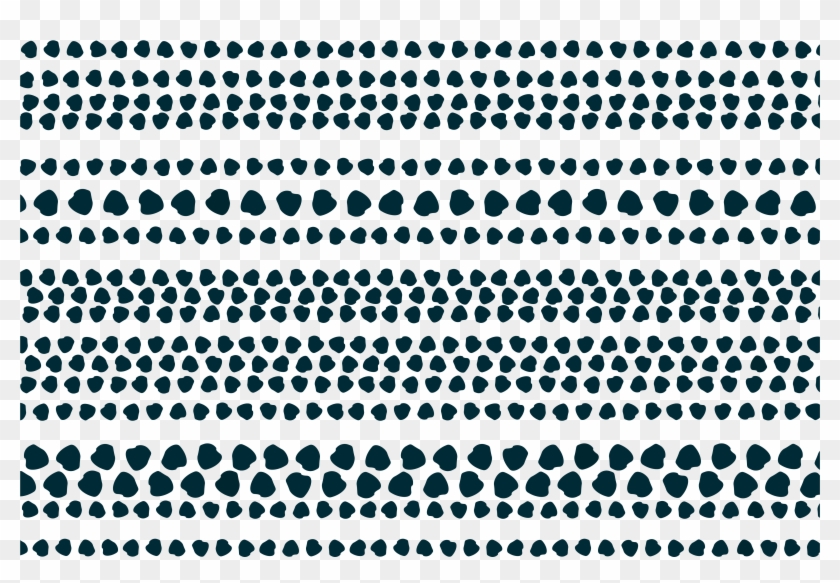 Navy Crazy Dots Pattern - Electric Blue Clipart
