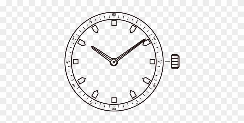 2 Hands - Wall Clock Clipart