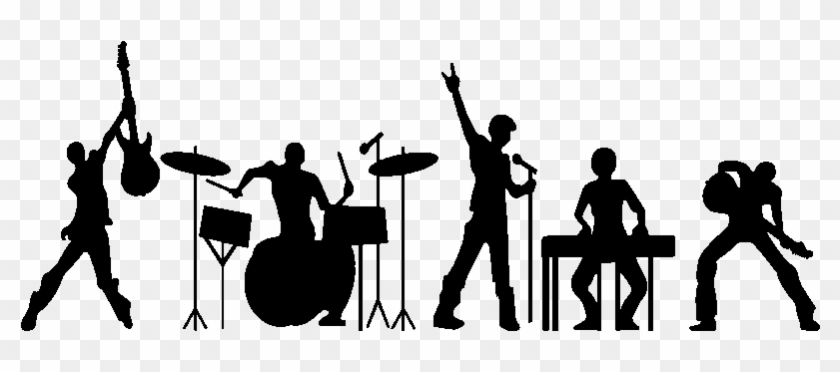 Sticker Musique Concert De Rock Ambiance Sticker Kc10960 - Le Concert De La Musique Clipart #3717161