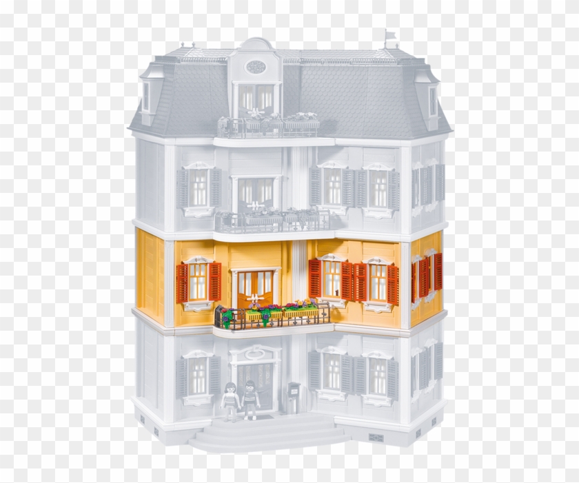 Playmobil 7483 Large Grande Victorian House Mansion - Playmobil 7483 Clipart #3717403