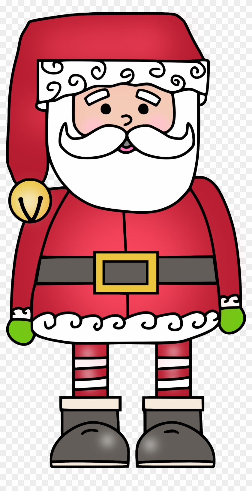 Free Santa Clipart - Free Printable Christmas Holiday Clipart - Png Download