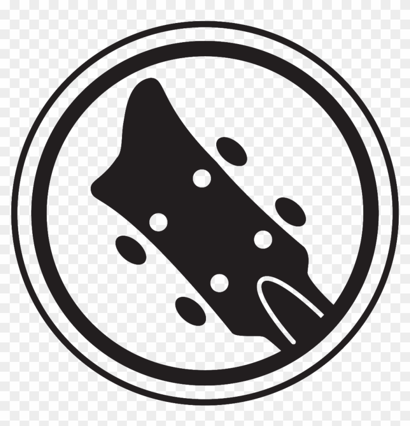 Guitar Icon - Http - //www - Flickr - - Png W/ White - Rock Band Instrument Icons Clipart