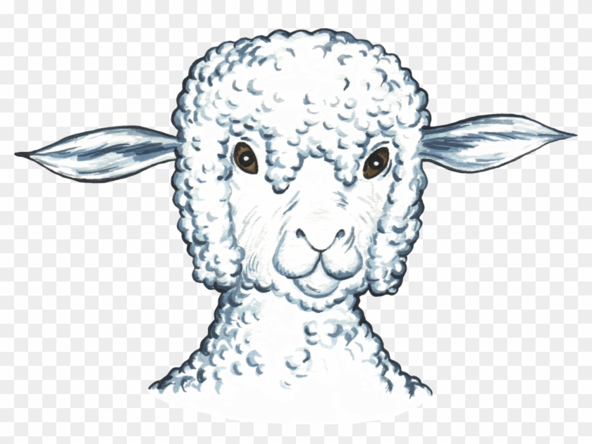 Sheep Head Template - Sheep Clipart