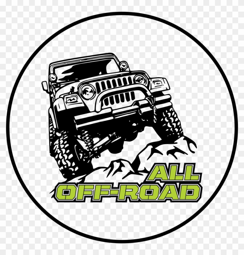 Jeep Wrangler Clipart Black And White - Png Download