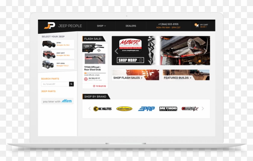 Jeep People Drives Triple Its Revenue With Bigcommerce - Online Advertising Clipart