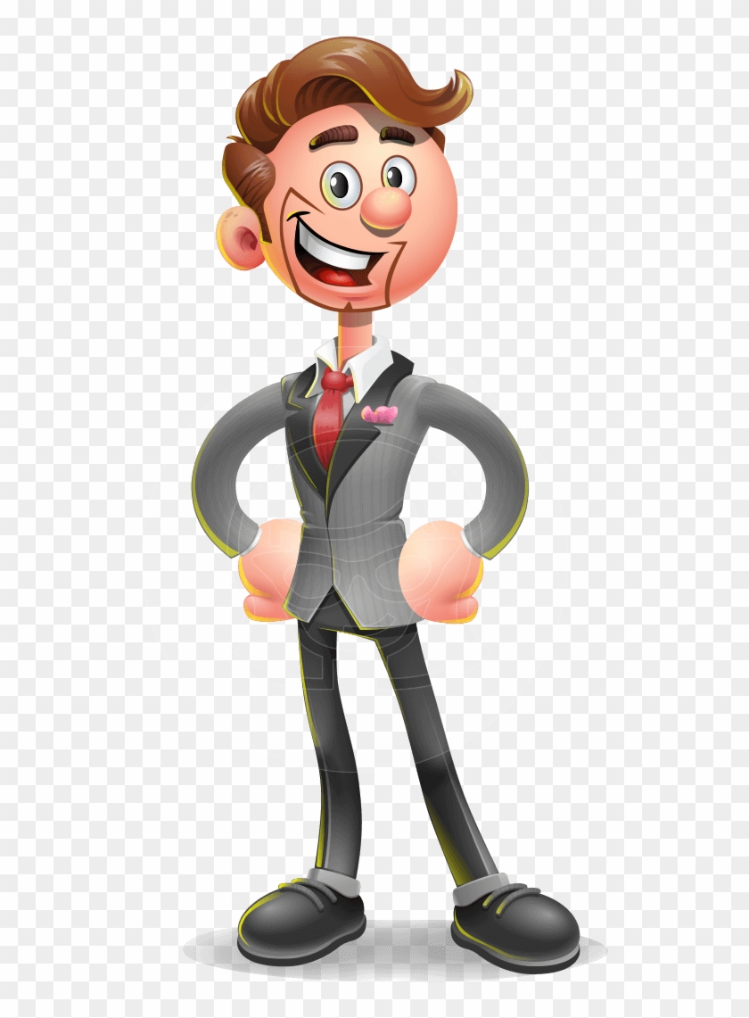 Rich Man Cartoon Vector 3d Character Aka Nathaniel - Cartoon Clipart #3718371