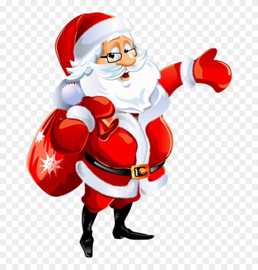 Png Père Noel - Santa Claus Clipart #3718531