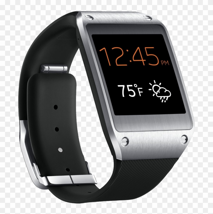 Smart Watches Png Image Digital Wrist Watch Png - Samsung Galaxy Gear Smartwatch Clipart #3718726