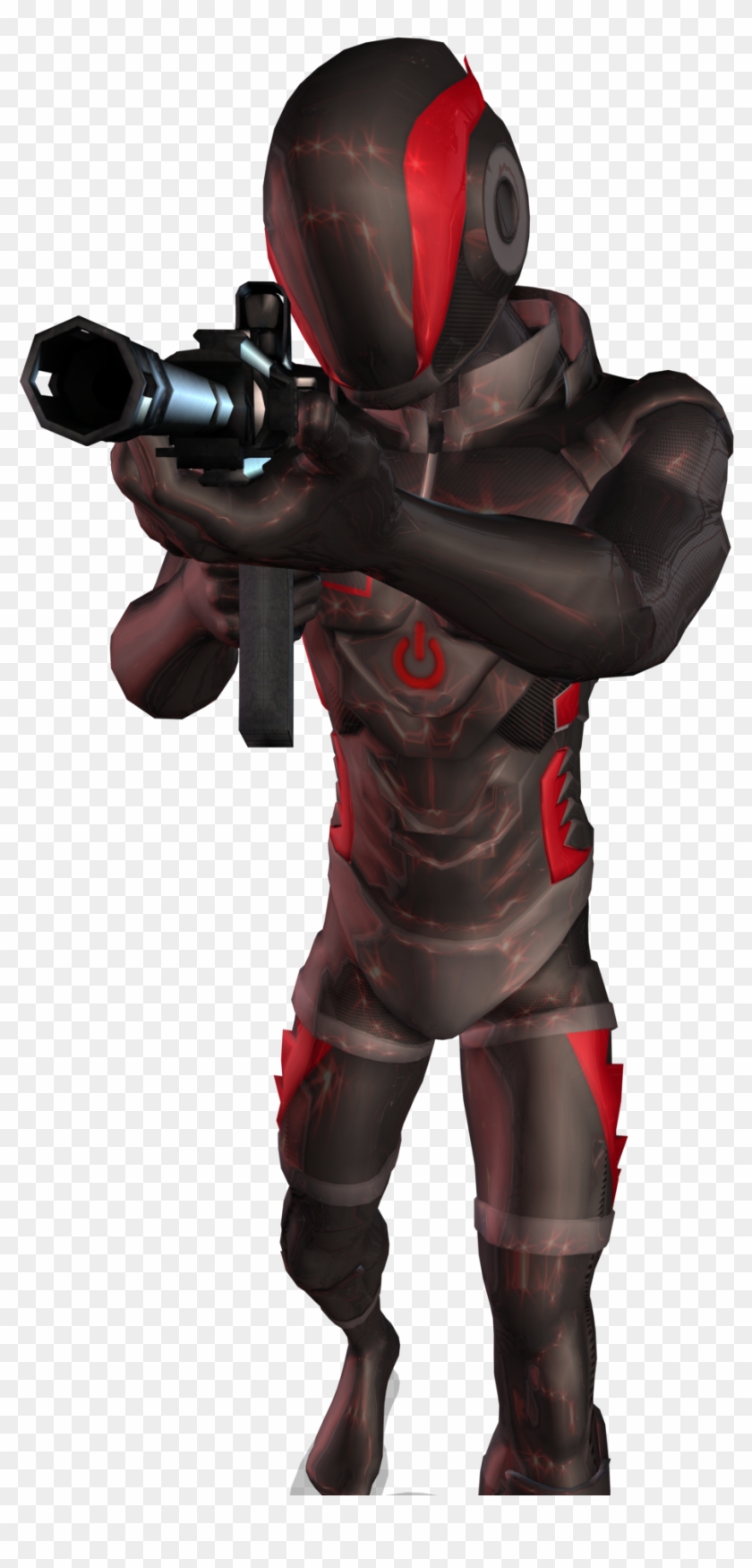 528 Military Rifle 3d Character Animations For Game - Superhero Clipart #3718751