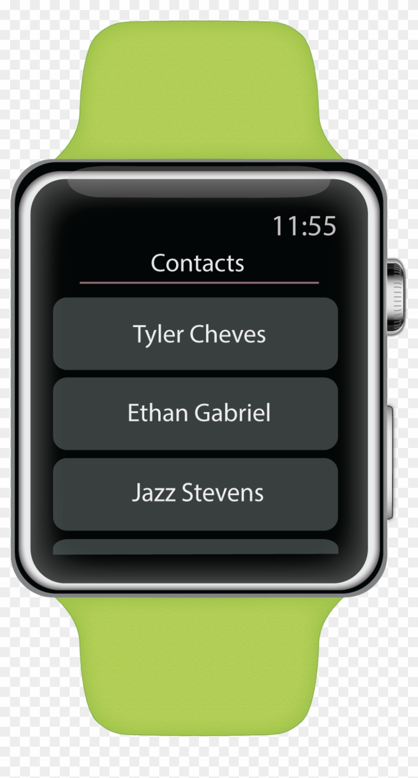 Wrist Message Never Tracks Contacts Or Messages - Analog Watch Clipart