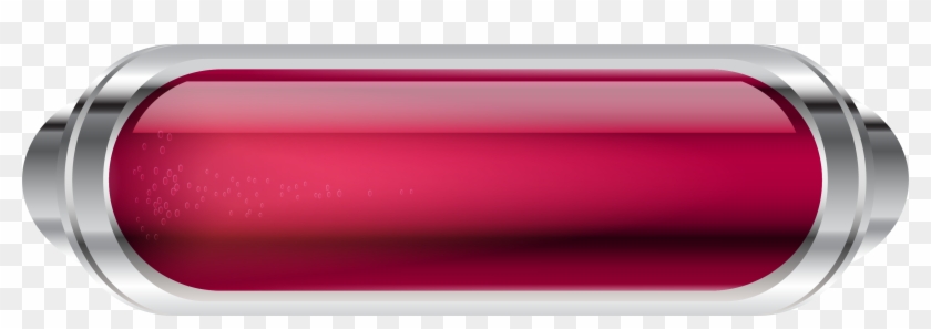Gradient Button Transparent - Red Button Transparent Png Clipart #3719395