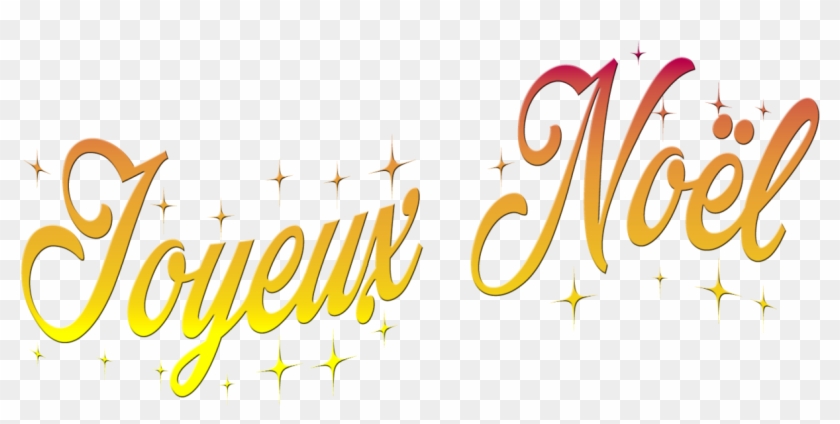Noël En Png - Calligraphy Clipart #3719541