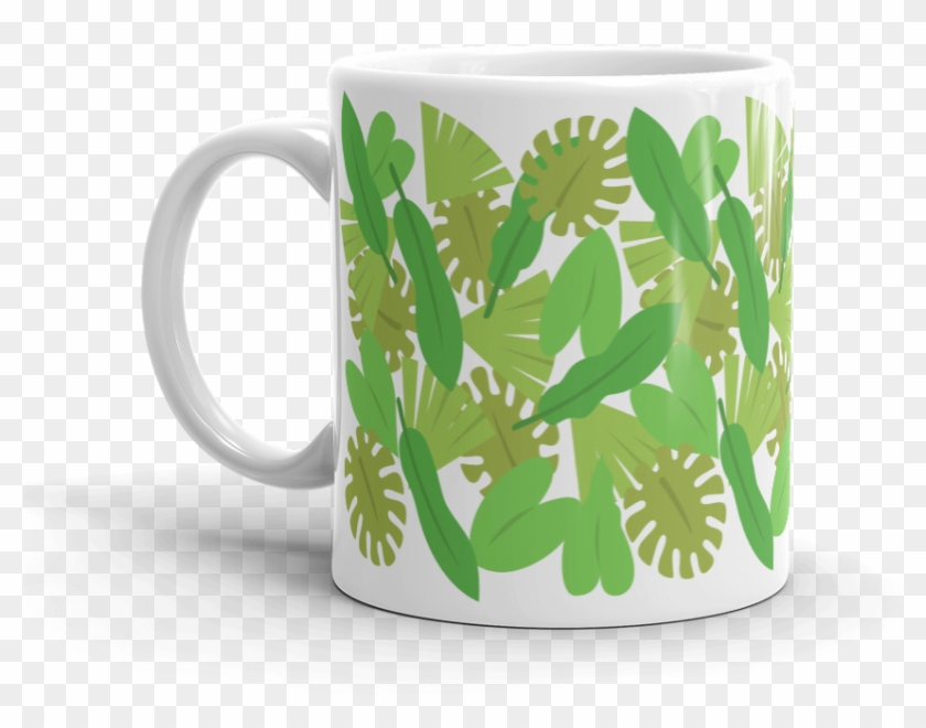 Rainforest Pattern Mug - Mug Clipart #3719567