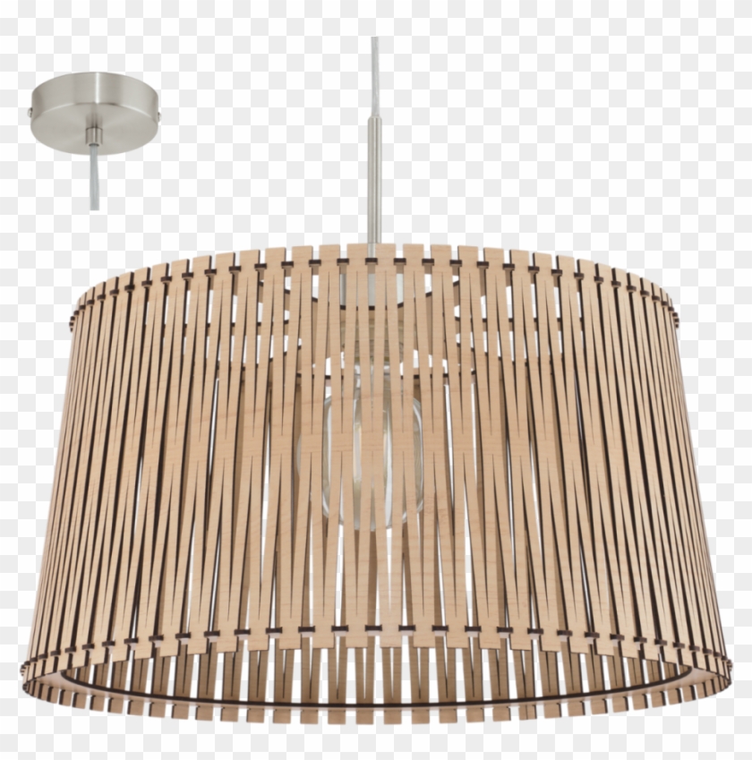 Lampara Colgante En Madera Natural - Lampy Drewniane Leroy Merlin Clipart