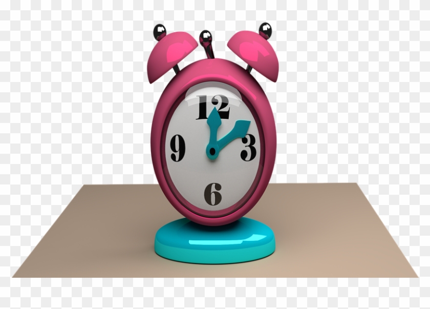 Tiempo, Reloj Despertador, Reloj, Alarma, Minuto, Hora - Alarm Clock Clipart #3720036