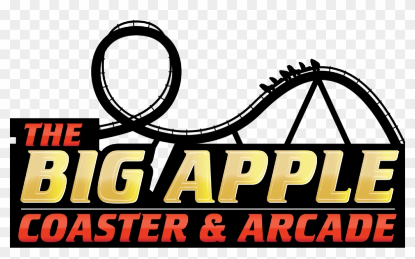 The Big Apple Coaster - Big Apple Roller Coaster Arcade Clipart #3720704