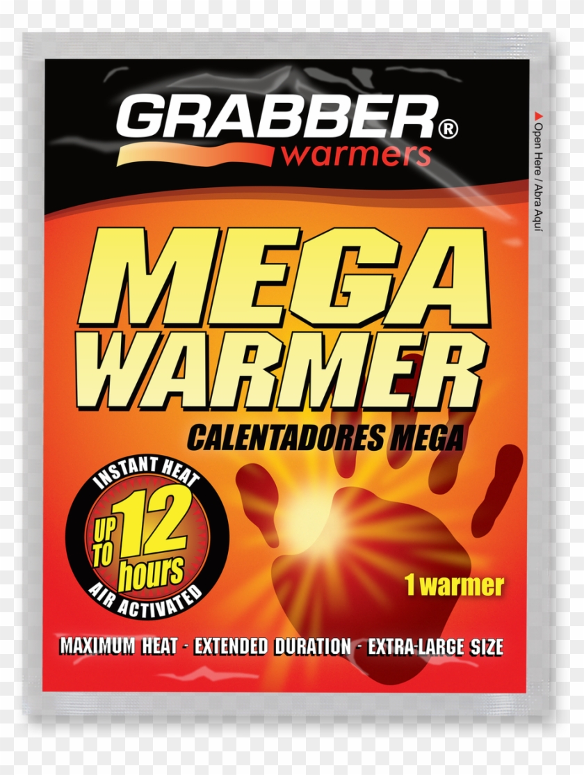 Grabber Mega Warmer (mwes) - Grabber Hand Warmers Clipart #3720853