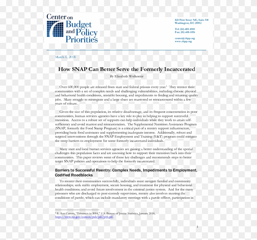 Sc Food Stamps - Center On Budget And Policy Priorities Clipart