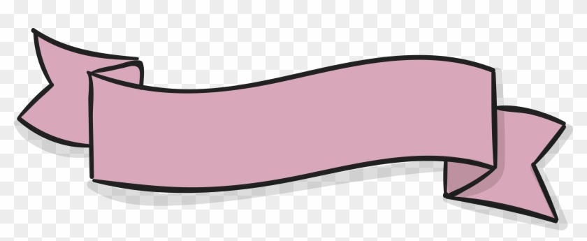 Ribbon Title Png - Ribbon Text Box Png Clipart