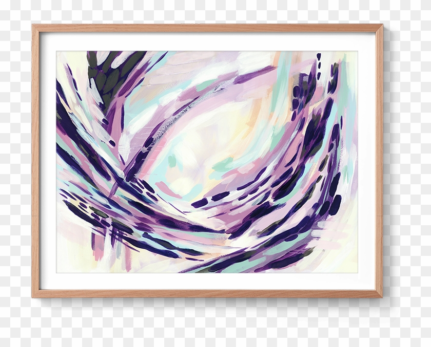 Thick And Multi Directional Brushstrokes Mark The Movement - Picture Frame Clipart