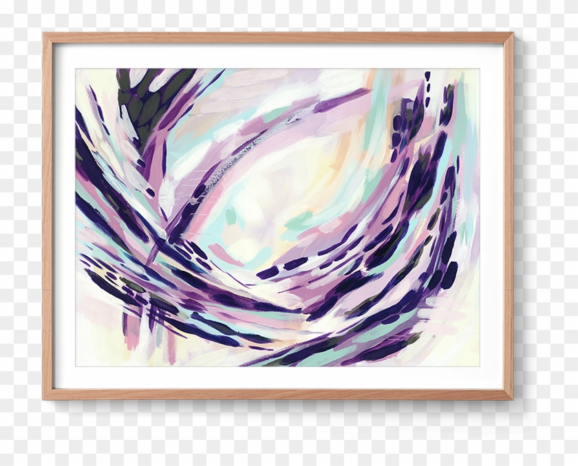 Thick And Multi Directional Brushstrokes Mark The Movement - Picture Frame Clipart #3721011