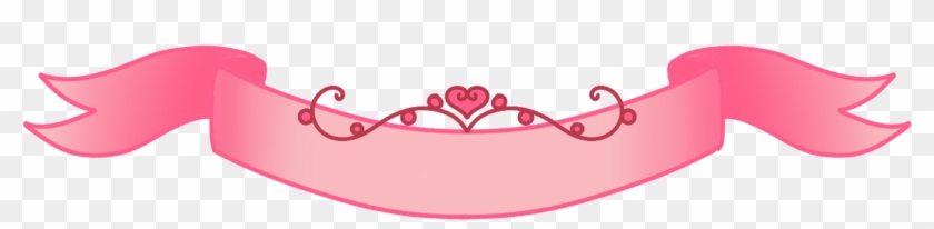 Ribbon Cute Romantic Hand Drawn Png And Psd - Pink Vector Ribbons Png Clipart