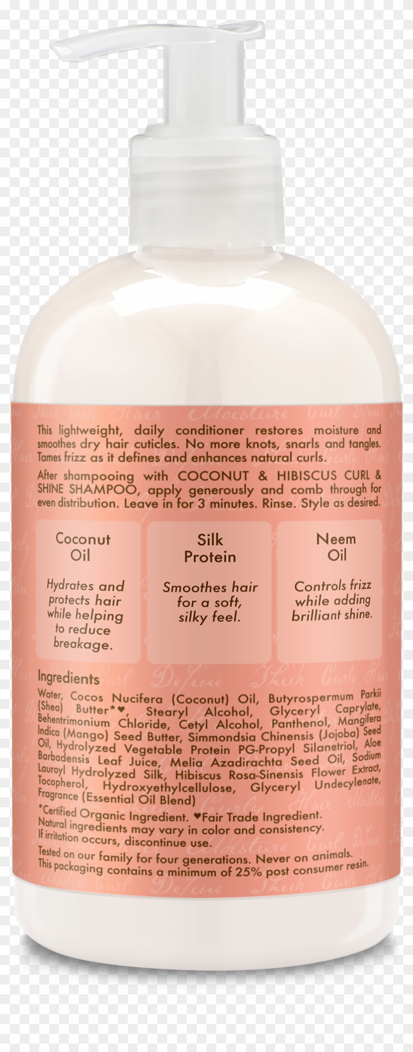 Coconut & Hibiscus Curl & Shine Conditioner - Shea Moisture Hibiscus And Coconut Conditioner Clipart