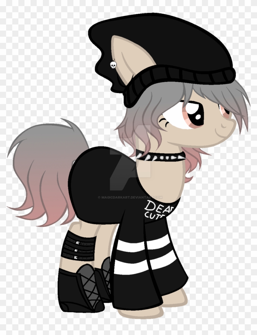 Magicdarkart, Beanie, Choker, Clothes, Female, Hat, - Cartoon Clipart #3722275