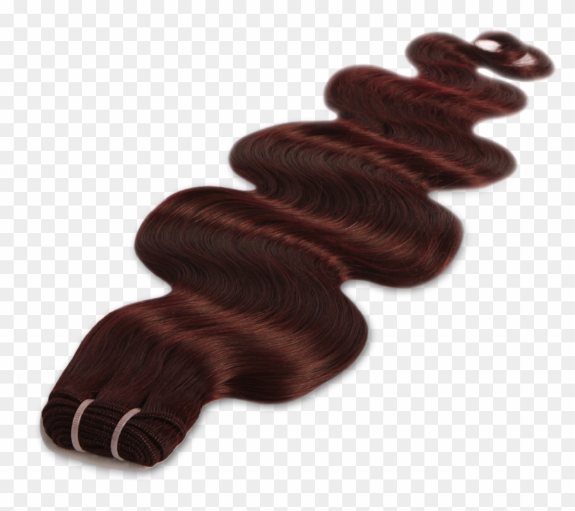 Tissage Brésilien Remy Hair Ondulé Prune - Weaving Clipart