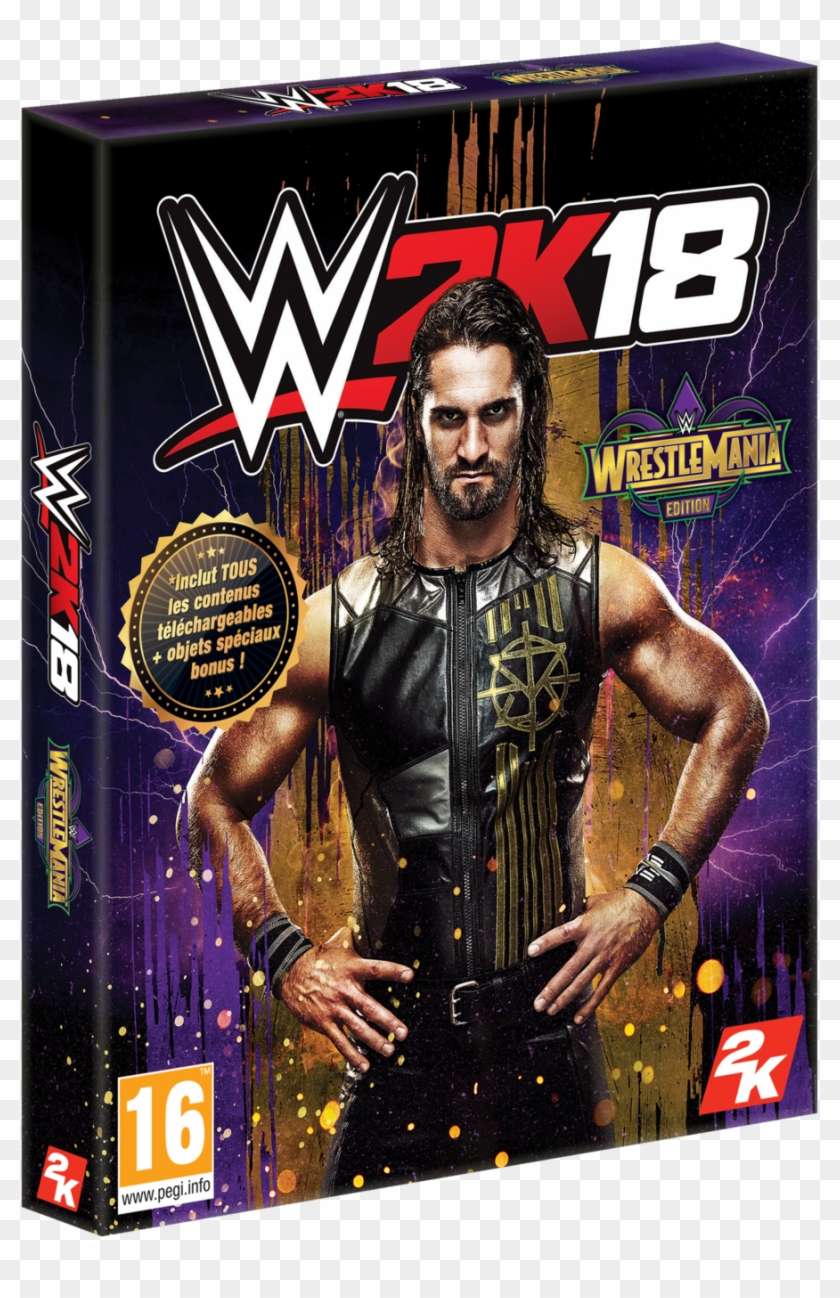 Sortie Le 23/03 En France - Wwe 2k18 Nintendo Switch Clipart #3722547