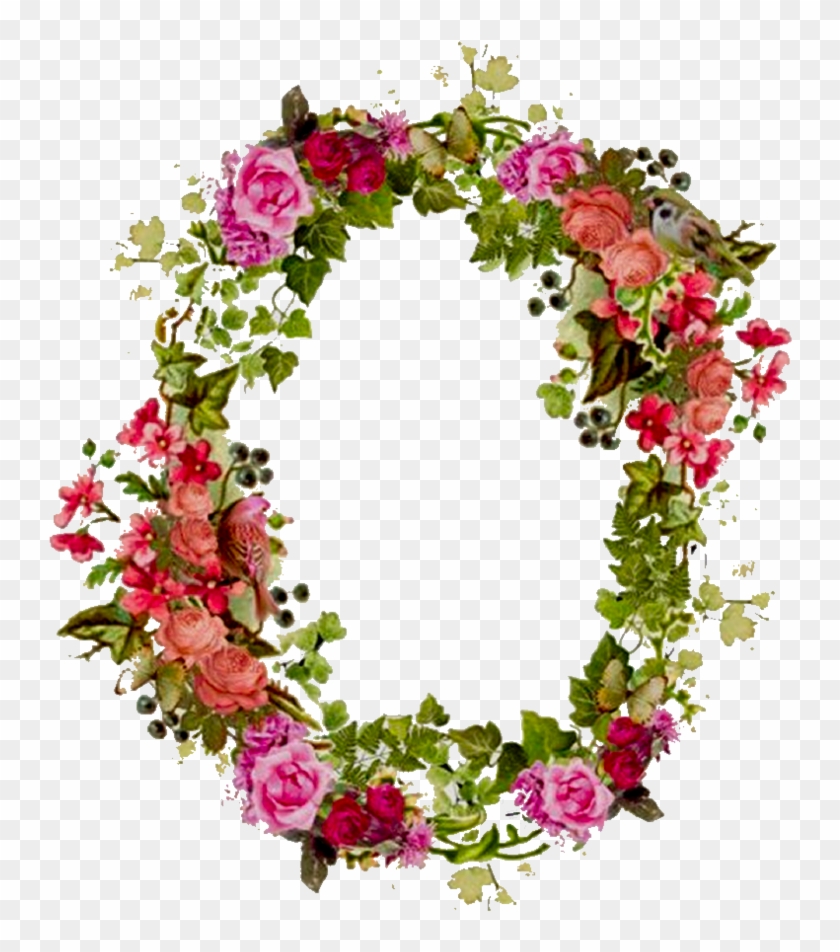 Border Design Flower Vintage Png Clipart