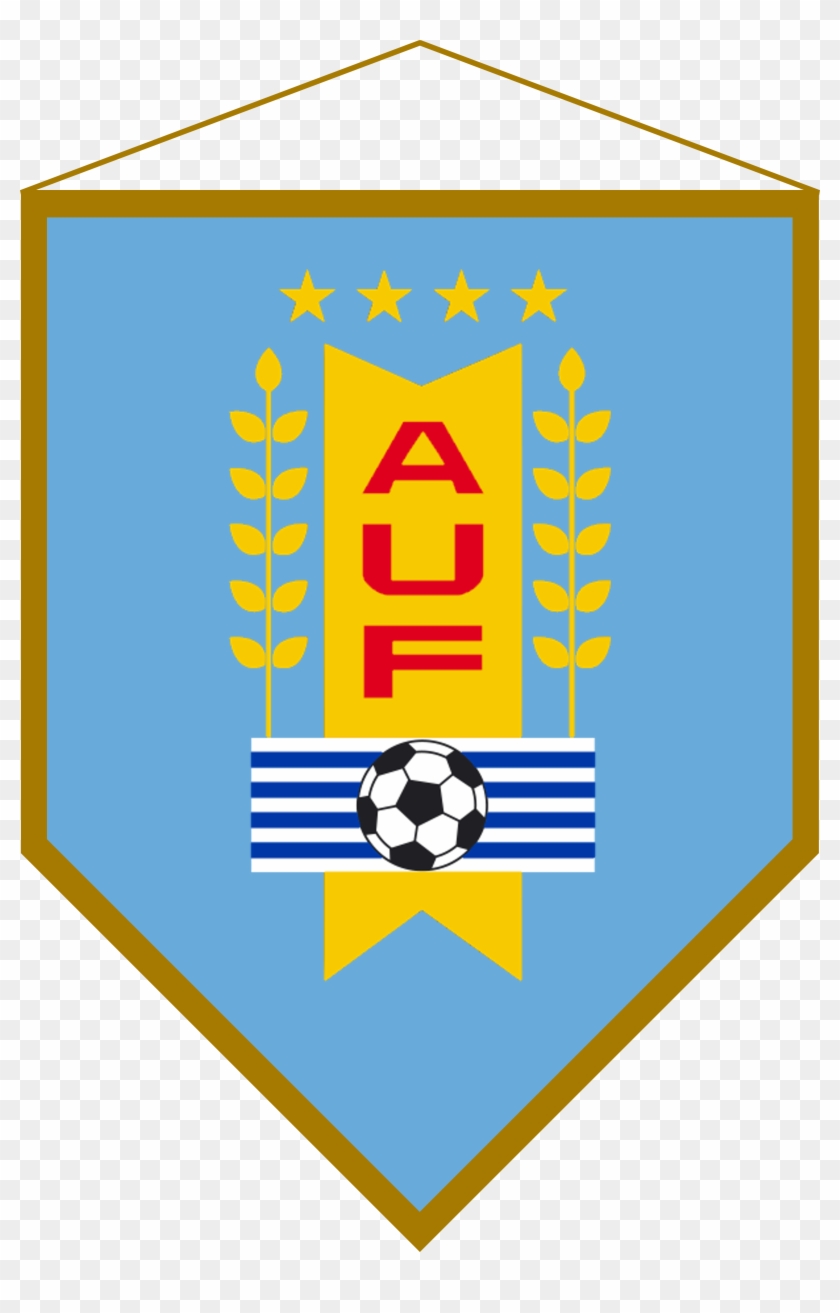 Logo Banderín Uruguay - Asociacion Uruguaya De Futbol Png Clipart #3725013