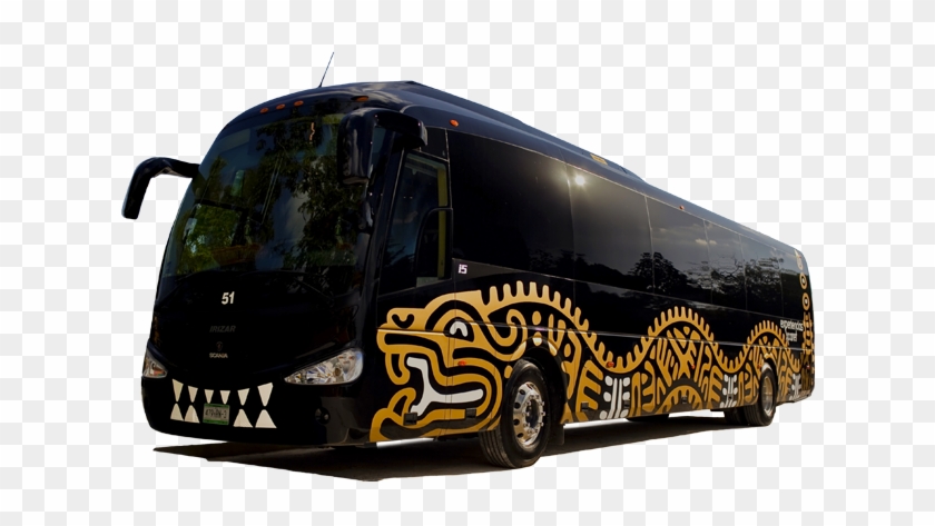 How Do You Travel - Bus Xcaret Clipart
