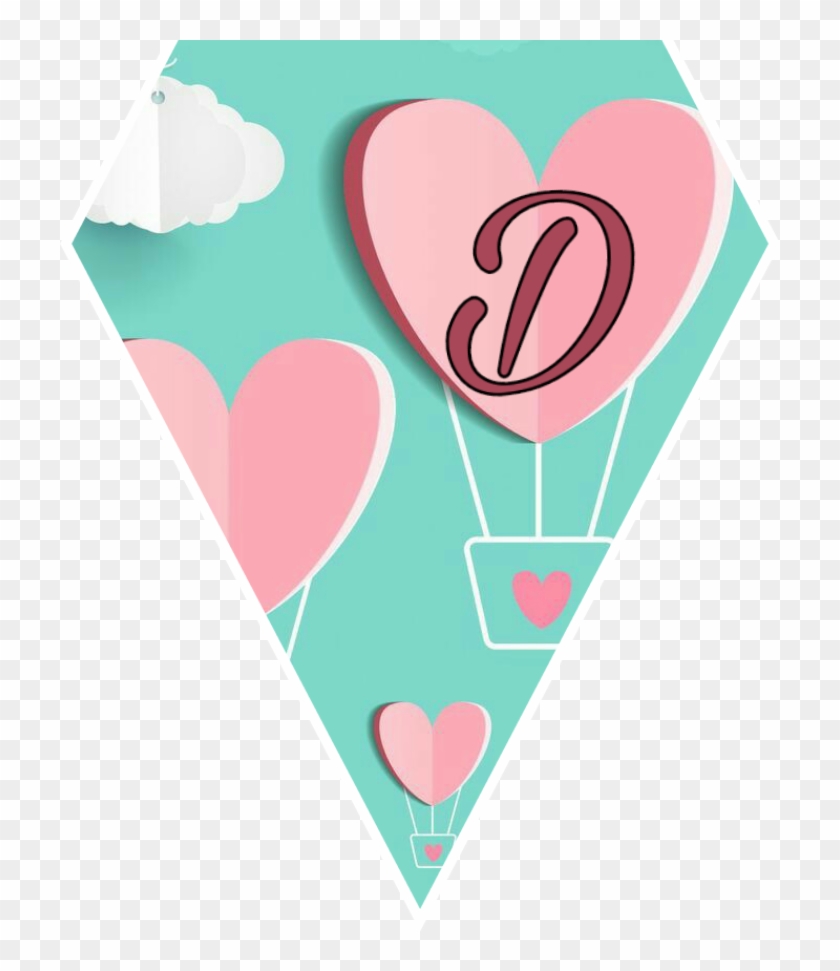 Banderin Sticker - Heart Clipart