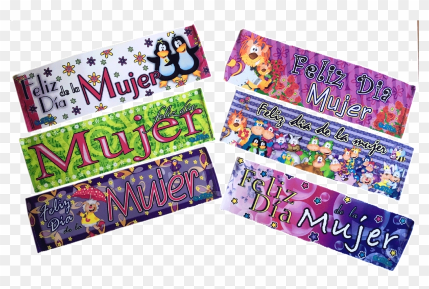 X 12 Banderin Mediano Mujer - Motif Clipart #3725632