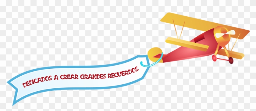 Avion Con Banderin Png Clipart #3726018