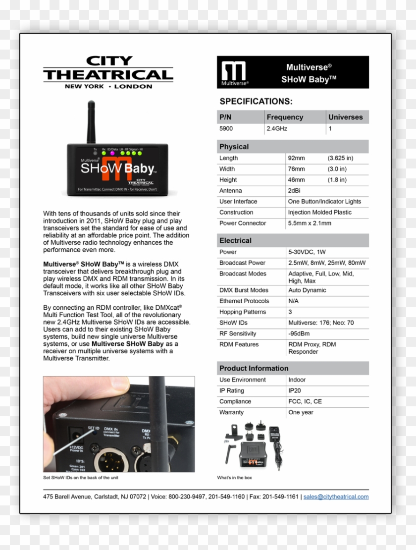 City Theatrical Clipart