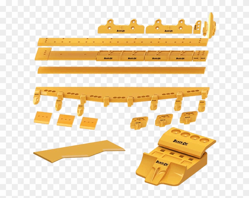 Loader Bucket Cutting Edges - Caterpillar Cutting Edges Clipart