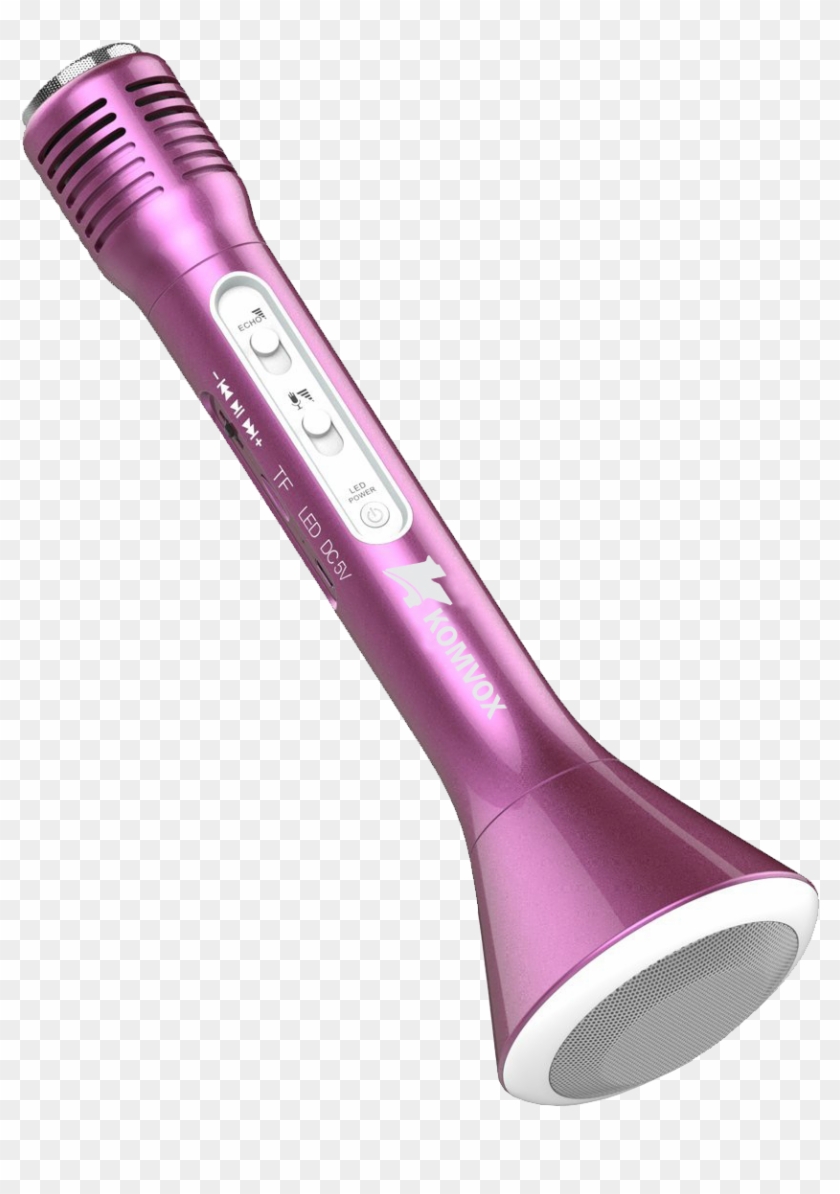 Handheld Karaoke Microphone Bluetooth Speaker - Microphone Clipart #3726379