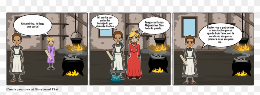 La Cocinera - Cartoon Clipart