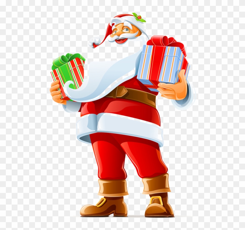 Pere Noel Clause - Vector Santa Claus Clipart