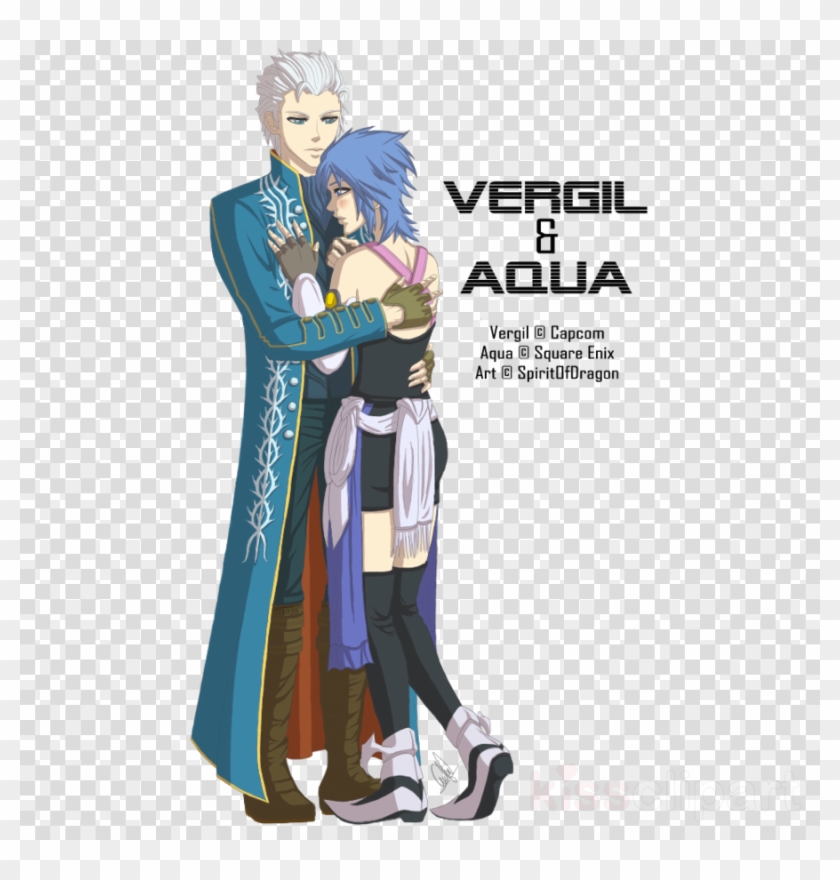Vergil X Aqua Clipart Devil May Cry - Papua New Guinea Football Kit - Png Download #3727228