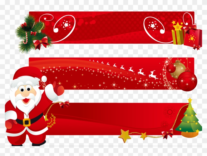 Blessings From Santa Claus 2019 Vector Free Download - Promocao De Natal Panfleto Clipart #3727329