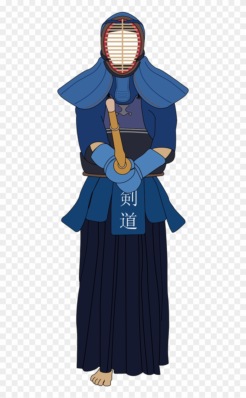 Fighting Martial Arts Mask Sport Png Image - Japanese Martial Arts Kendo Clipart #3727405