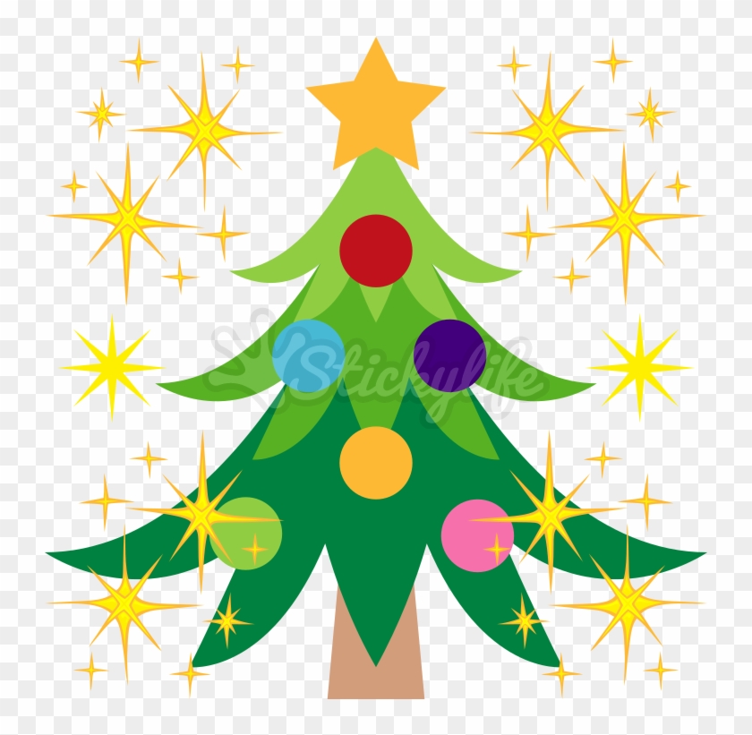 Christmas Tree Clipart #3727436
