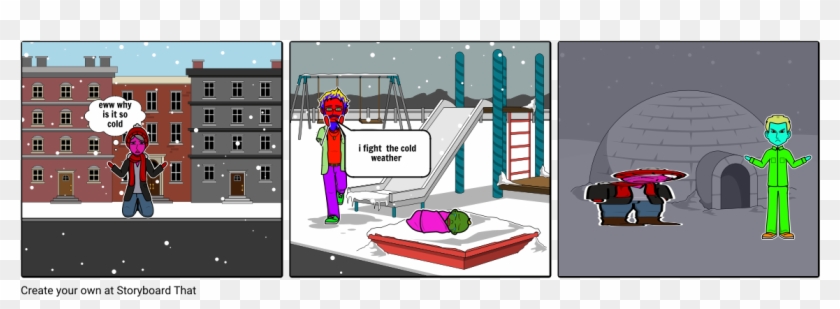Eww Weather - Cartoon Clipart