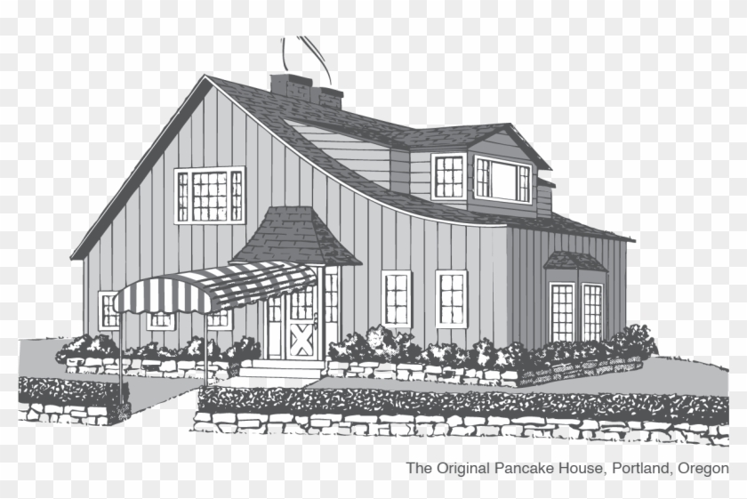 Original Pancake House - House Clipart #3728027