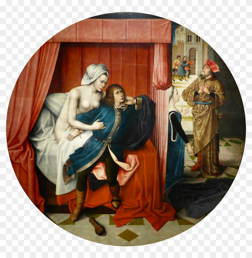 Meister Der Josephsfolge U2014 Joseph Und Potiphars - Master Of The Joseph Sequence Clipart