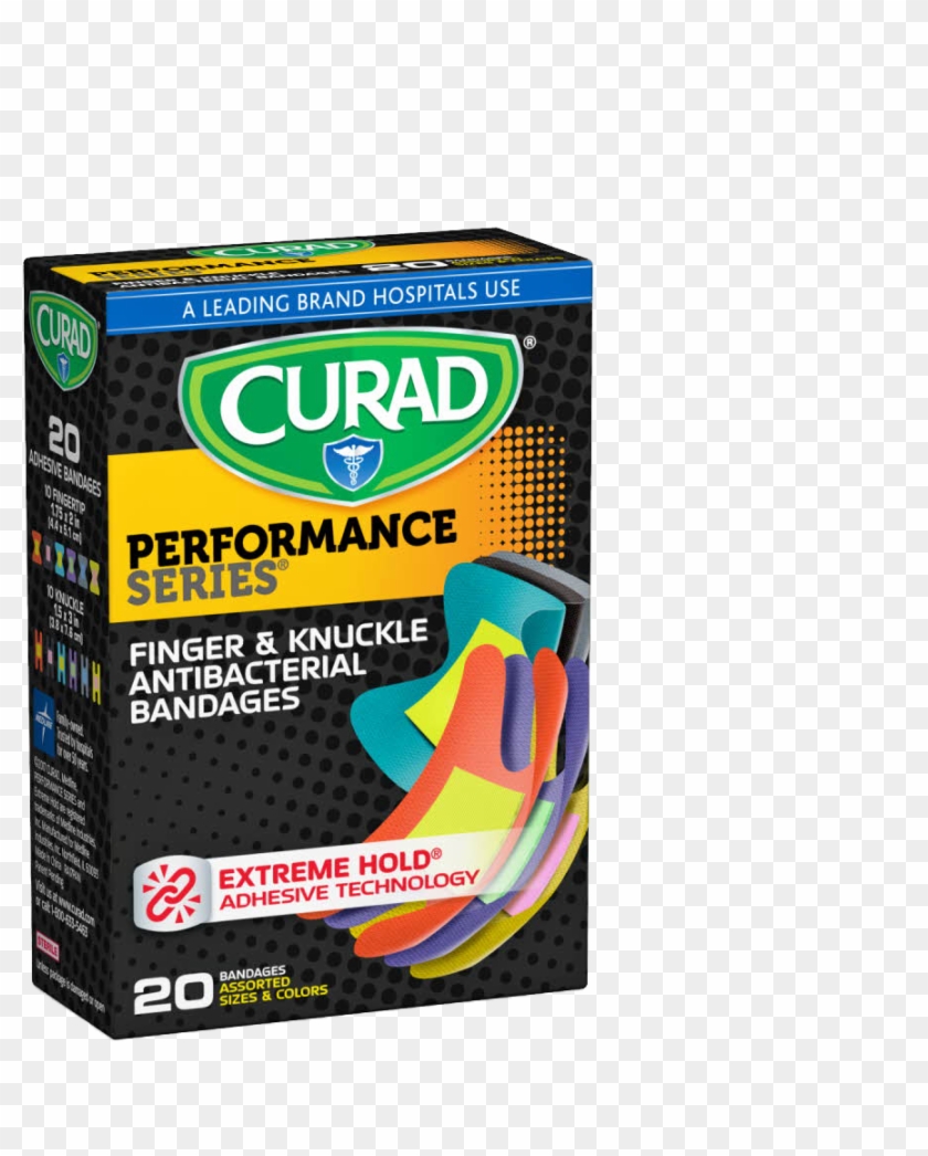 Fijación Fuerza Antibacterial - Curad Bandages Clipart