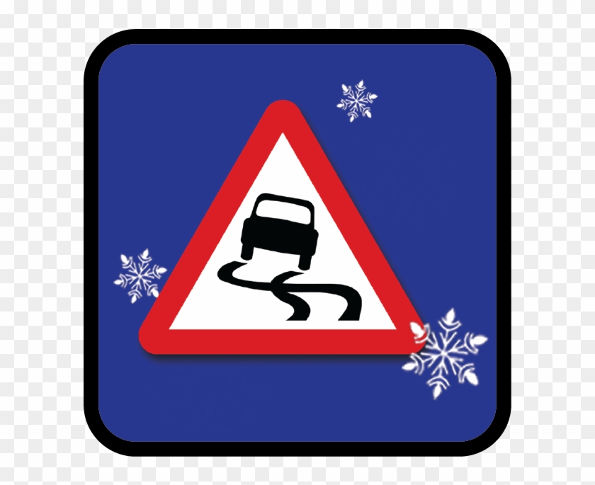 Featured Image - Slippery Road Sign Clipart